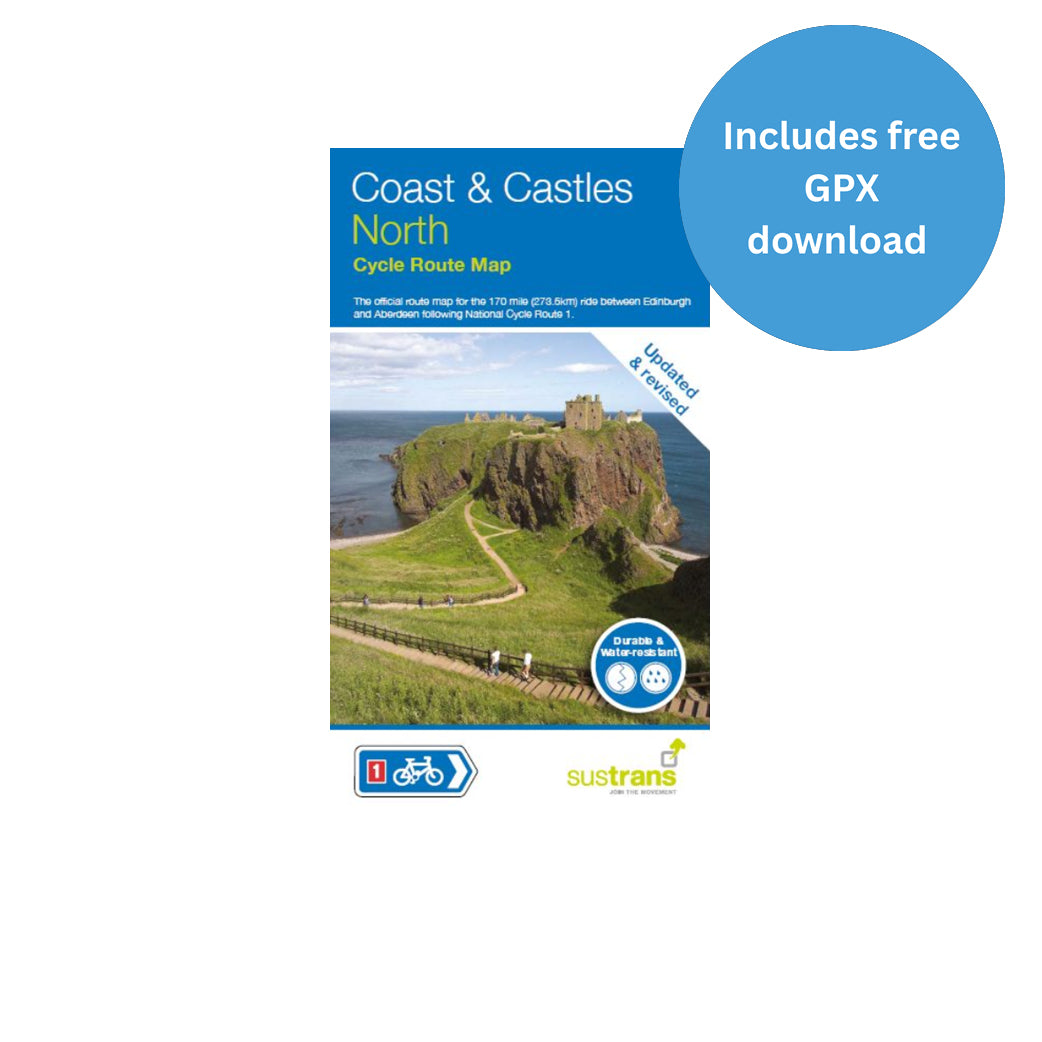 Coast Castles North Map Walk Wheel Cycle Trust Shop