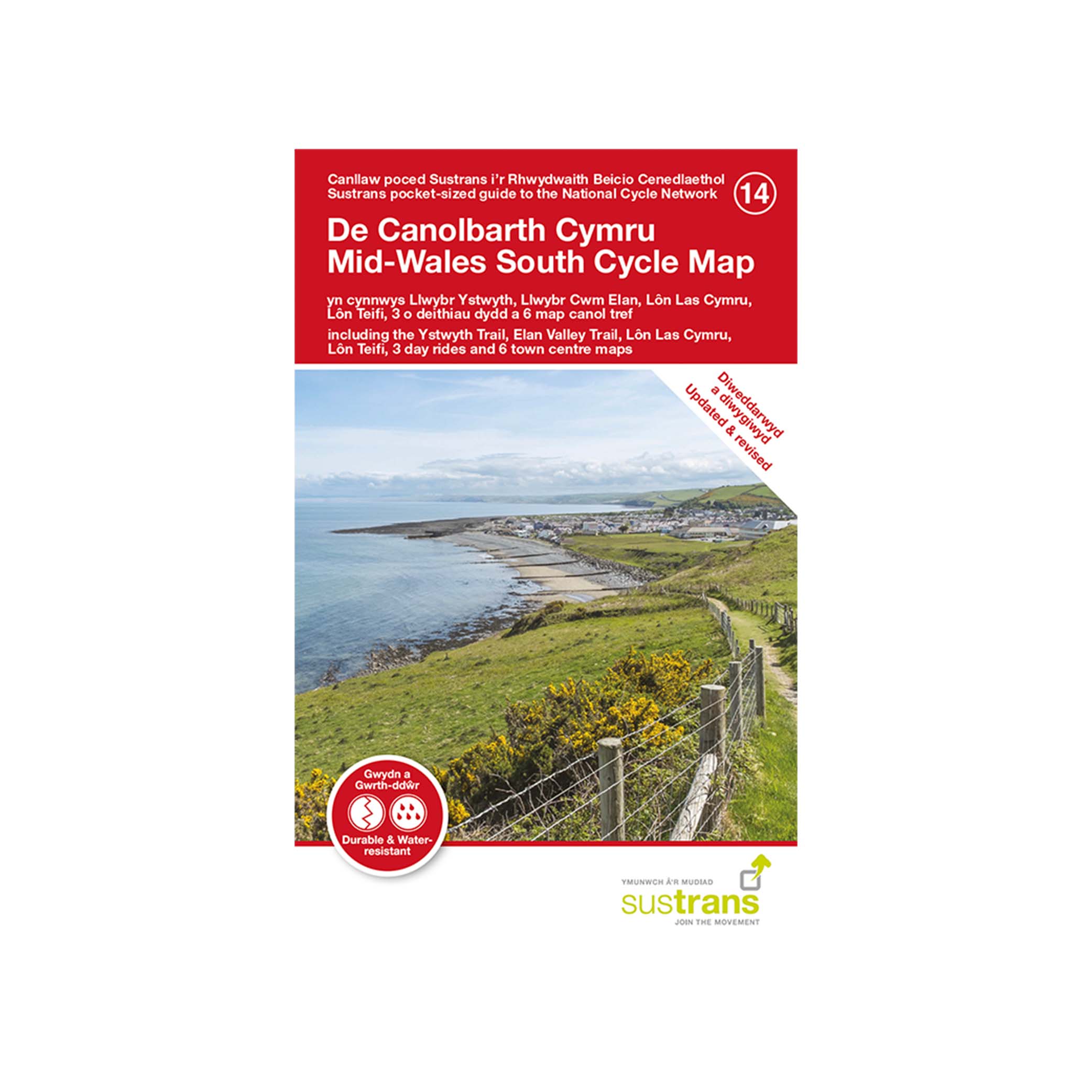 Mid Wales South Cycle Map (14) – Walk Wheel Cycle Trust Shop