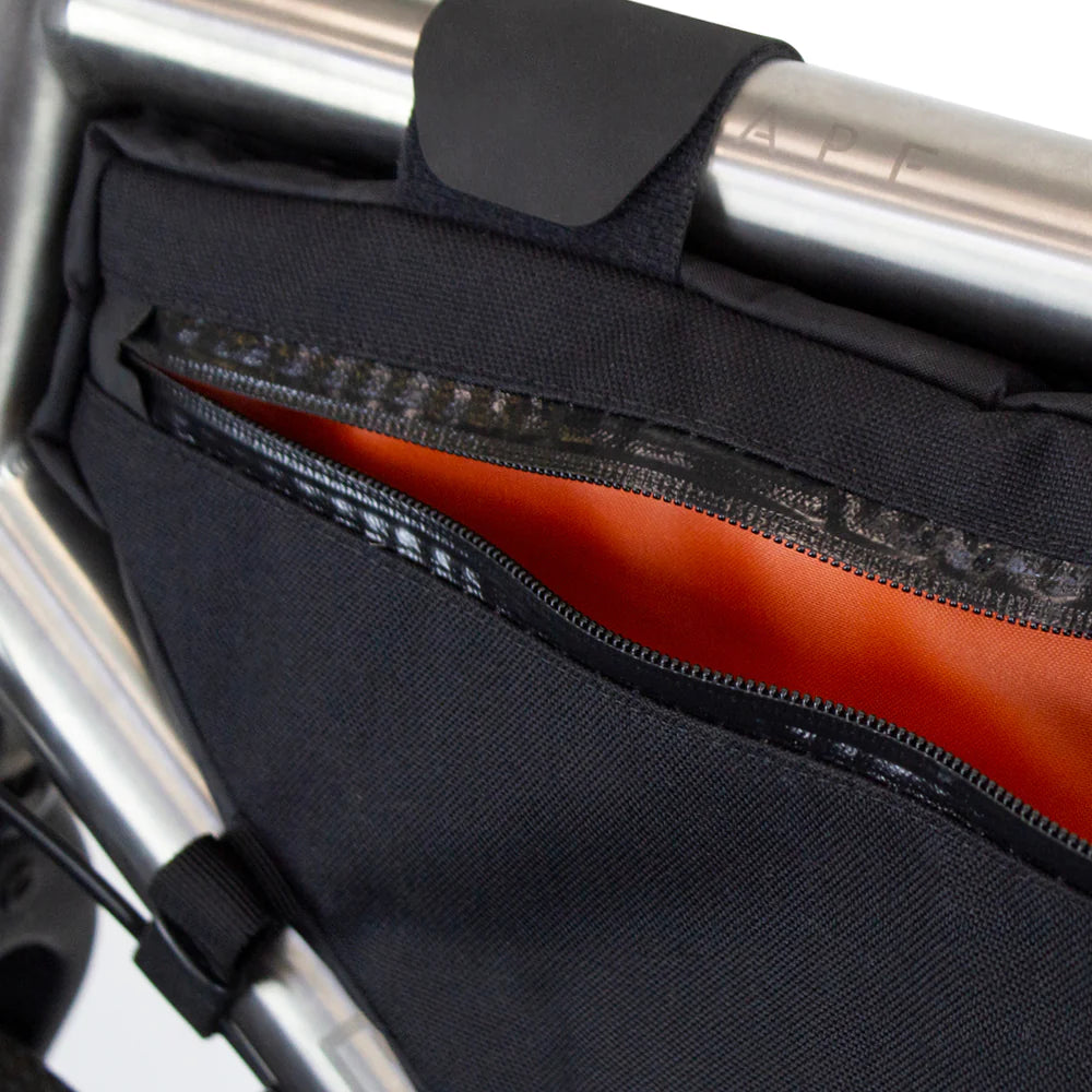 2.5L Frame bag - orange  inner lining 
