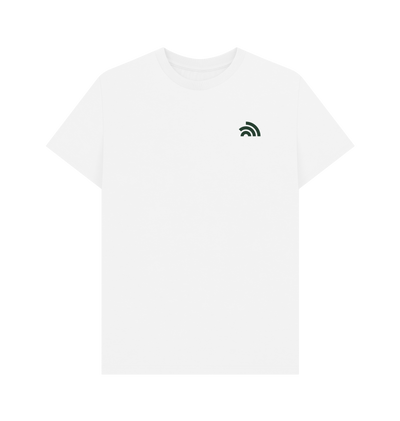 White Printed T-shirt Front