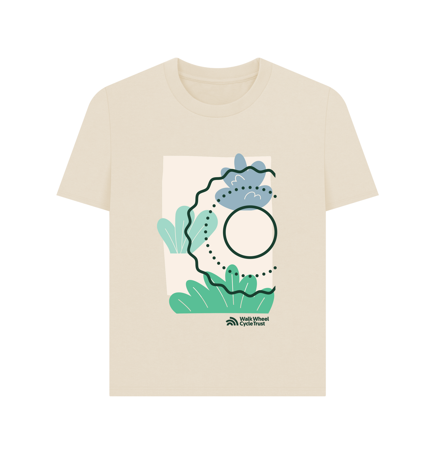 Oat Printed T-shirt Front