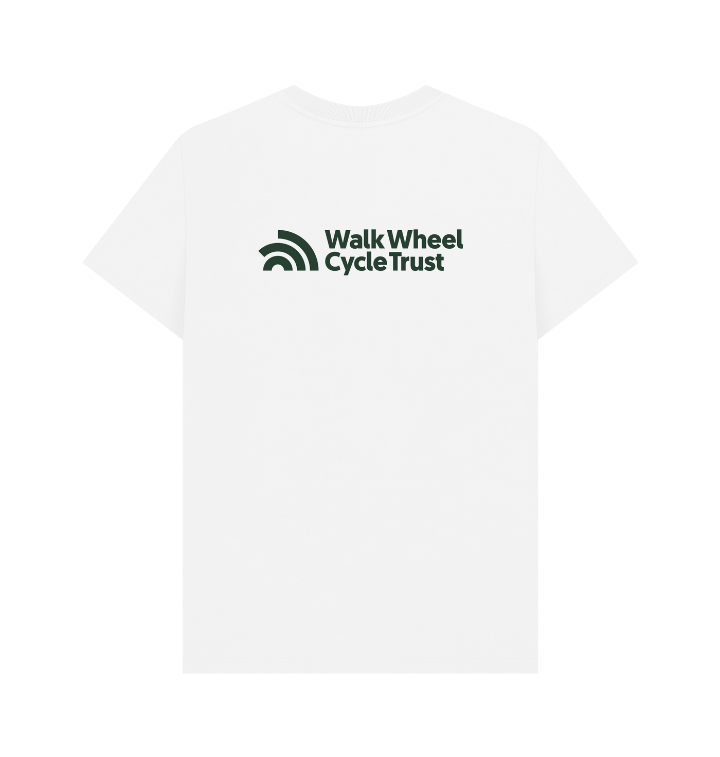 White Printed T-shirt Back