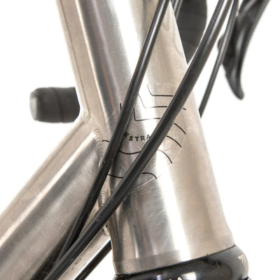 Vinyl sticker on a bike