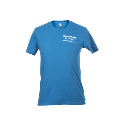Devon Coast to Coast t-shirt front