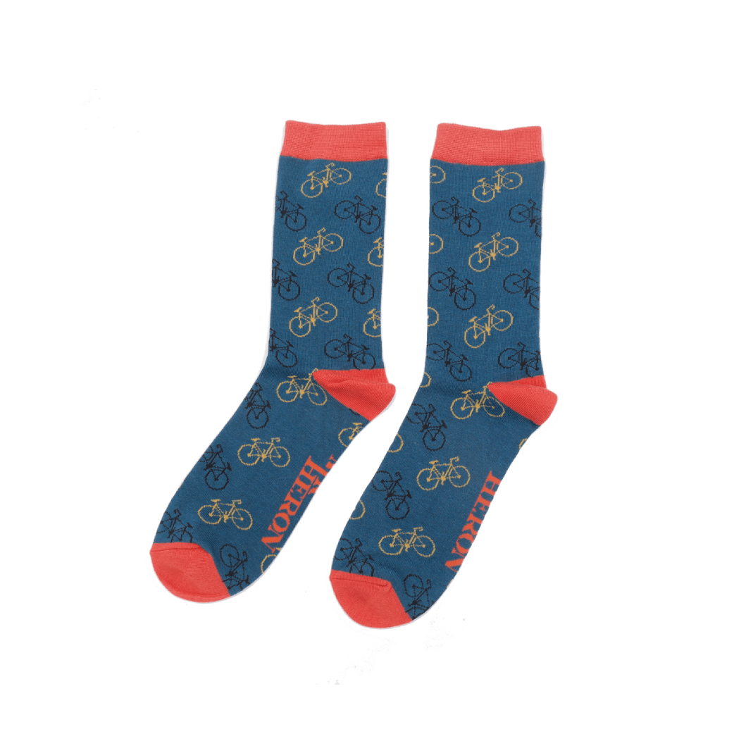 Denim little bike socks (men's)