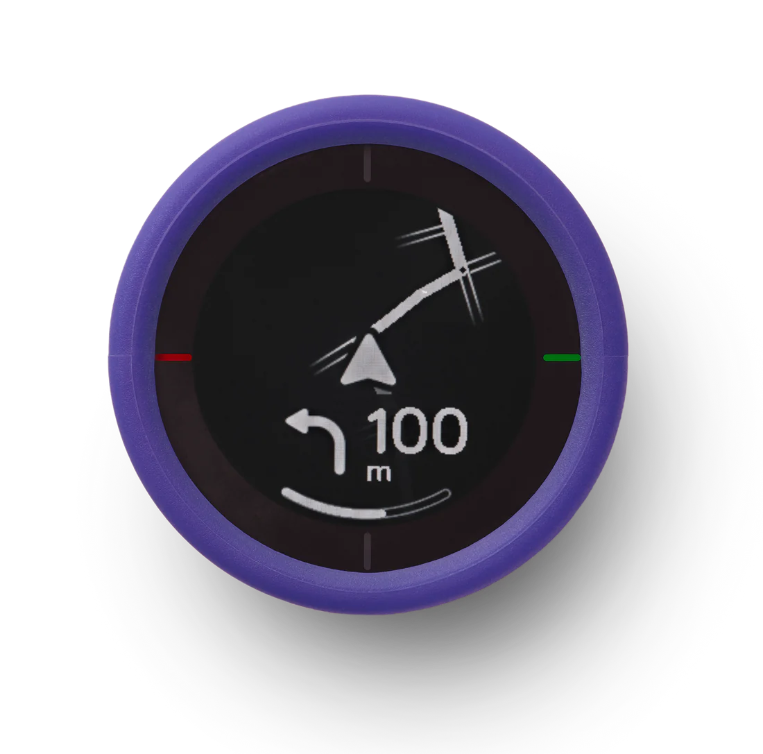 Purple silicone protection case