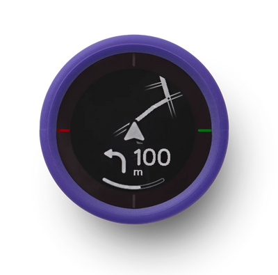 Purple silicone protection case