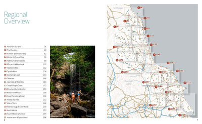 Wild Guide North East route coverage

