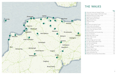 Route coverage of Wild Swimming Walks 