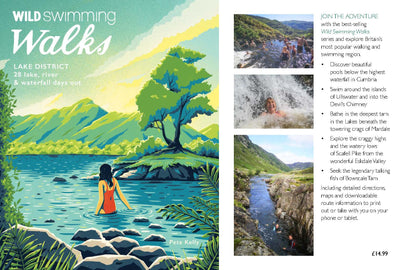 Wild Swimming Walks Lake District - first two pages of the guide 