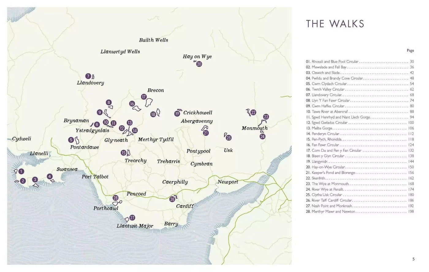 Wild Swimming Walks: South Wales