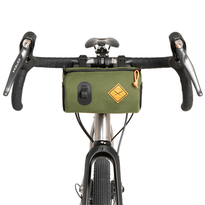 1.5L handlebar bag - green