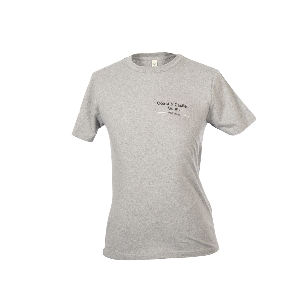 Coast and Castles South t-shirt front