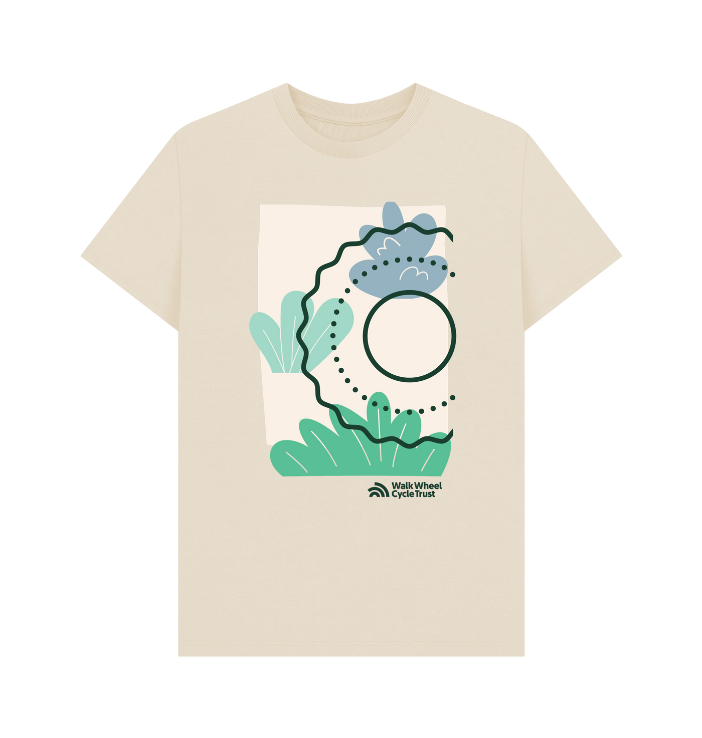 Oat Printed T-shirt Front