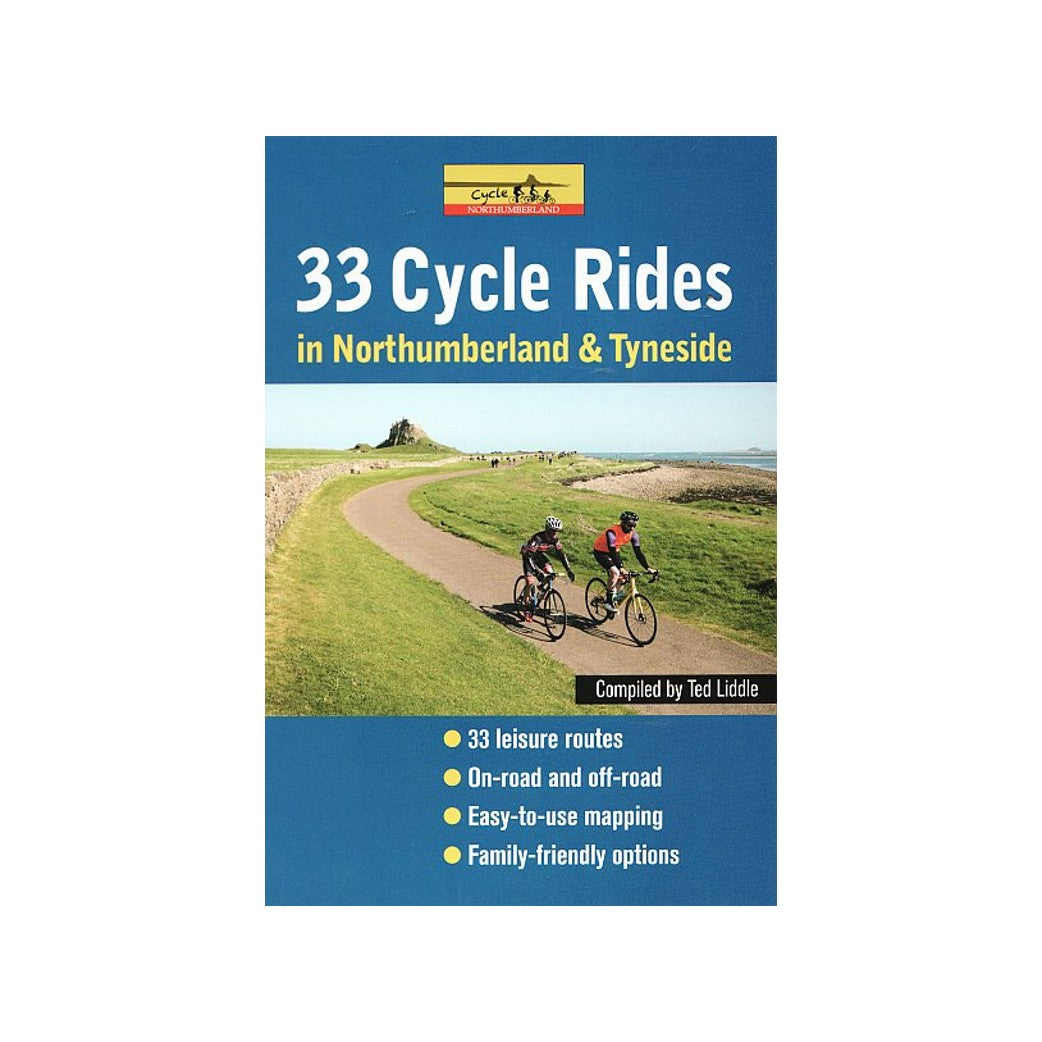 Cyile Ries 33 Cycle Rides in Northumberland and Tyneside Paperback Guide Book ...