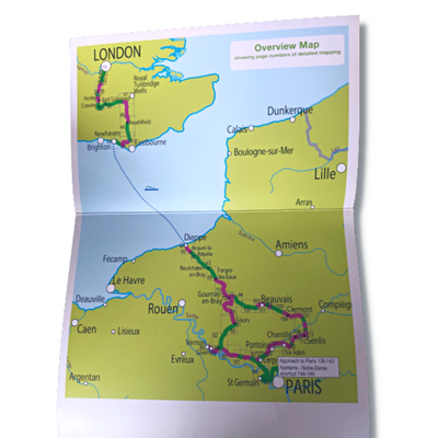 Avenue Verte route overview 
