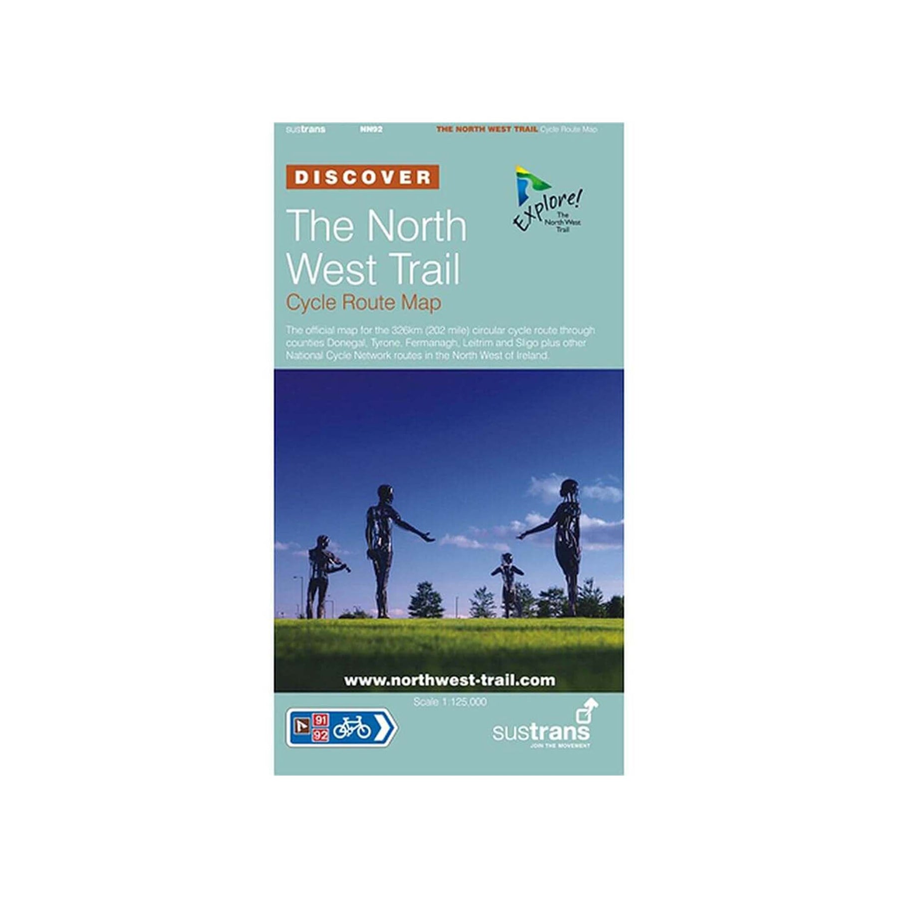 The North West Trail Cycle Route Map – Walk Wheel Cycle Trust Shop