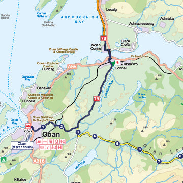 Sample map - Oban