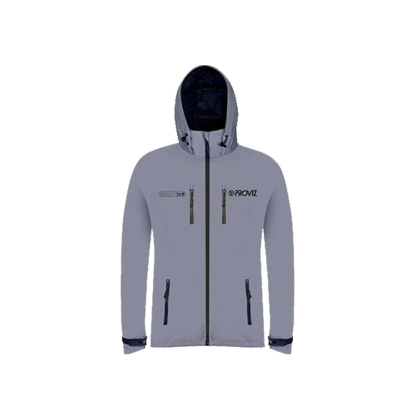 Proviz REFLECT360 outdoor jacket. Fully reflective cycling jacket with hood. 