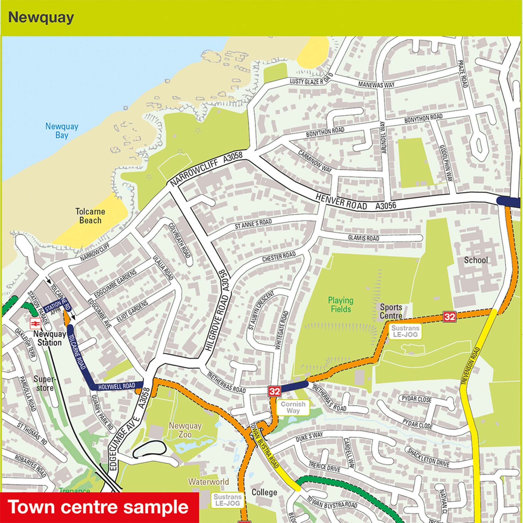 Cornwall Cycle Map (1) – Walk Wheel Cycle Trust Shop
