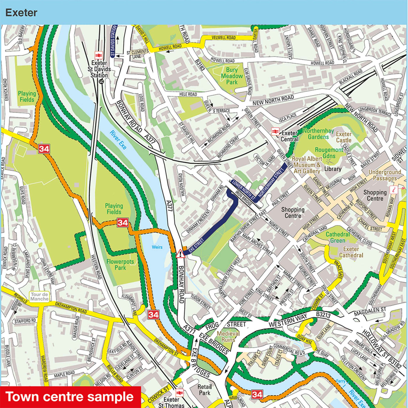 Exeter: South Devon town centre sample