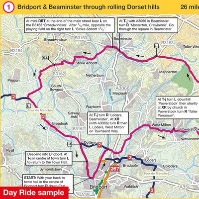 Circular ride sample for Dorset Hills