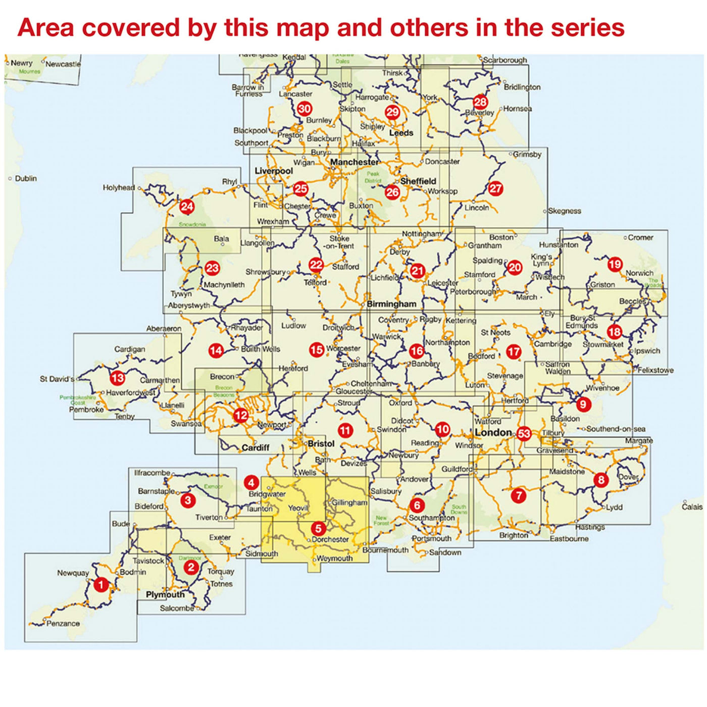 Regional Pocket Map guide
