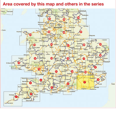 Regional map coverage