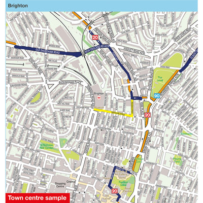 Brighton cycle map sample (7)