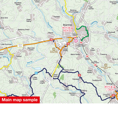 Main map sample - Braintree