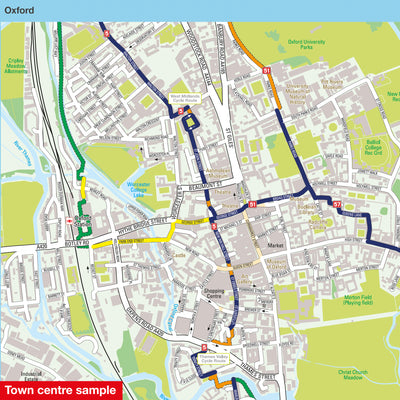 Thames Valley Cycle Map (10)