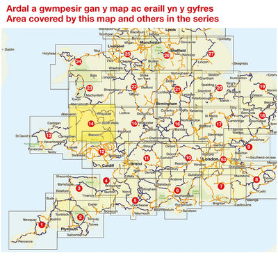 Regional map coverage 