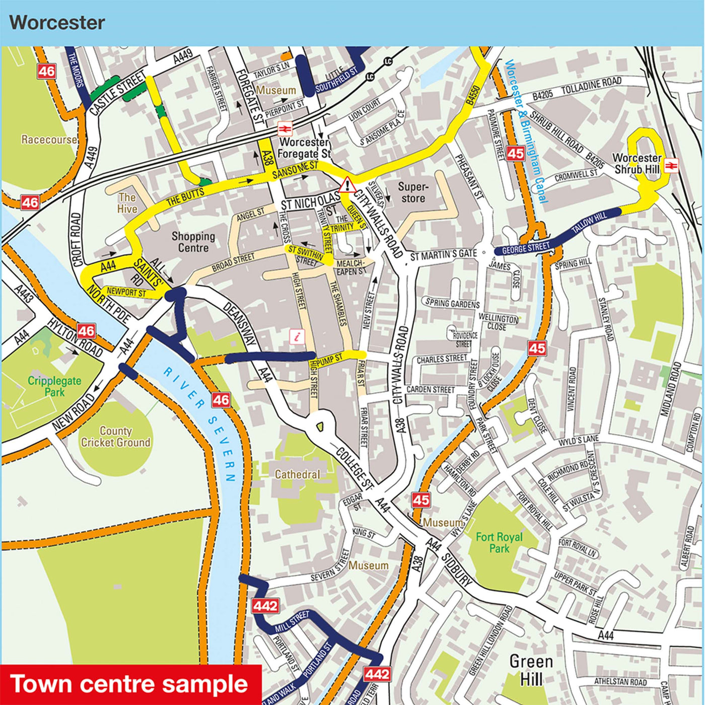 town centre sample