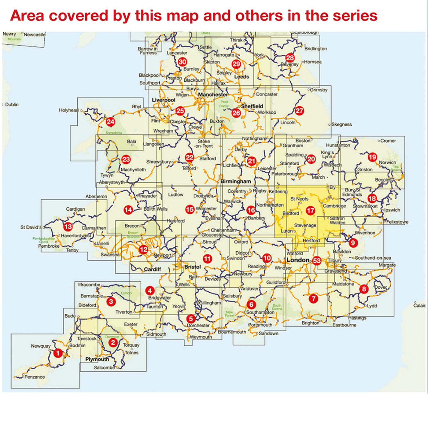 regional map coverage map 