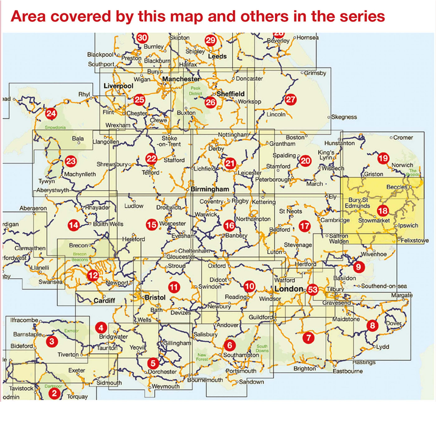 regional map coverage map 