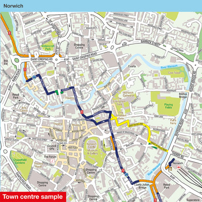 town centre sample