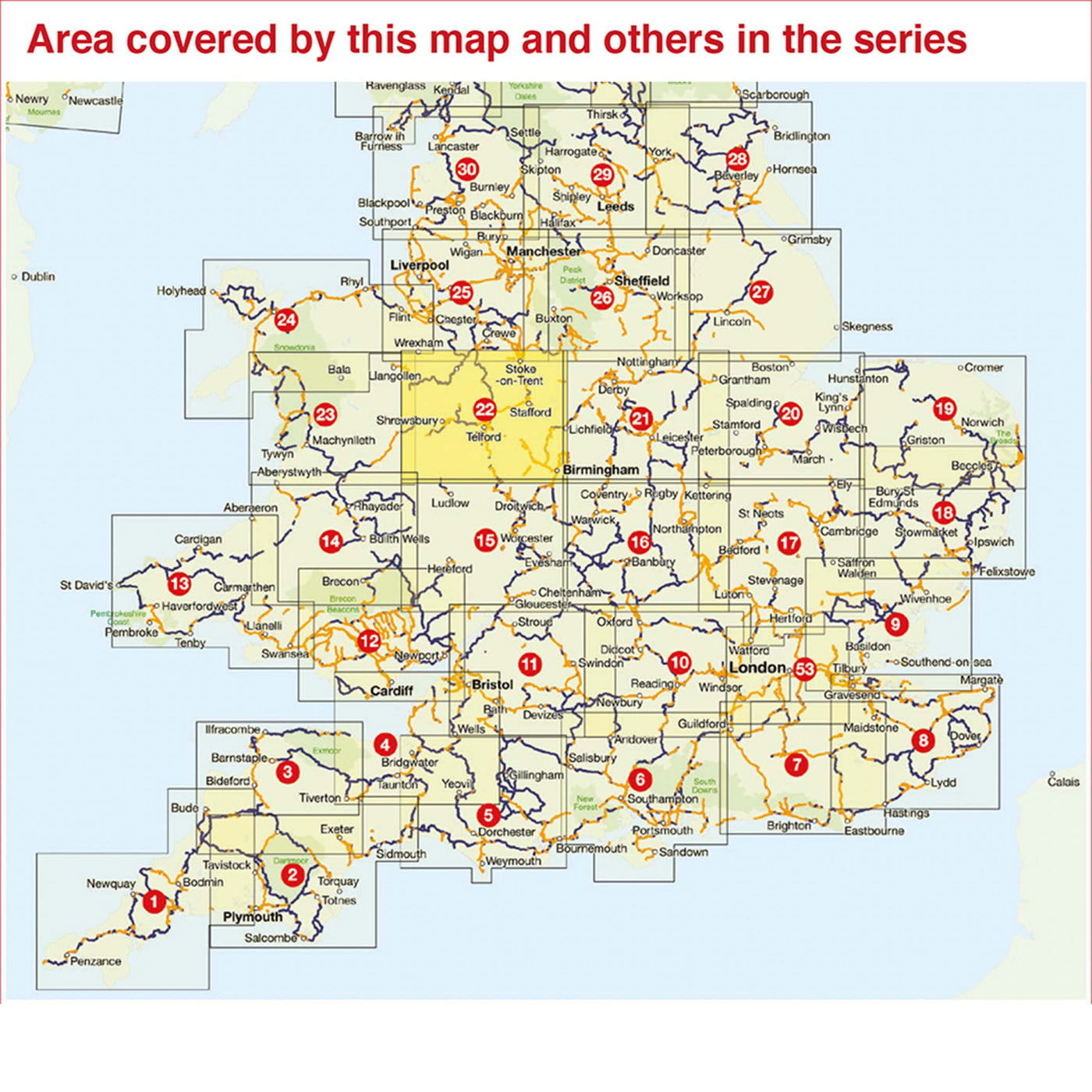 regional map coverage map 