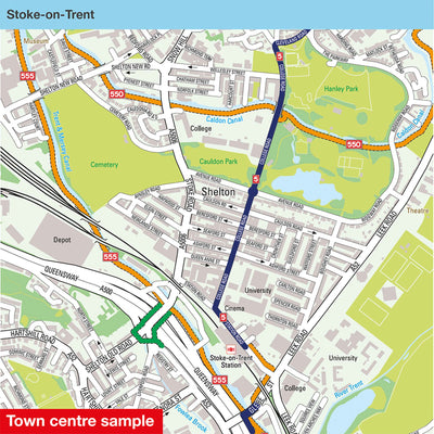 town centre sample