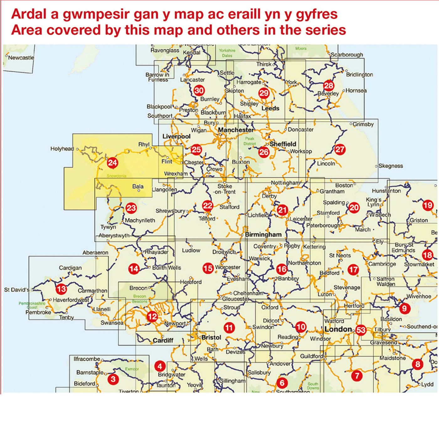 regional map coverage map 