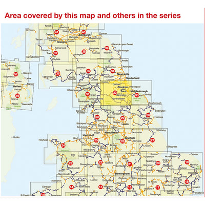 Sustrans regional map coverage of the UK