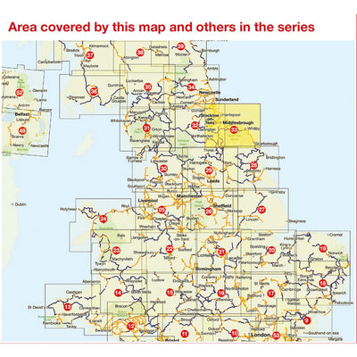 Sustrans regional map coverage of the UK