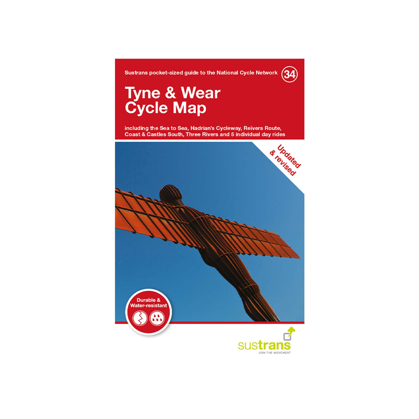 Tyne Wear Cycle Map (34) – Walk Wheel Cycle Trust Shop