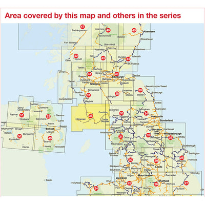 Sustrans regional map coverage of UK