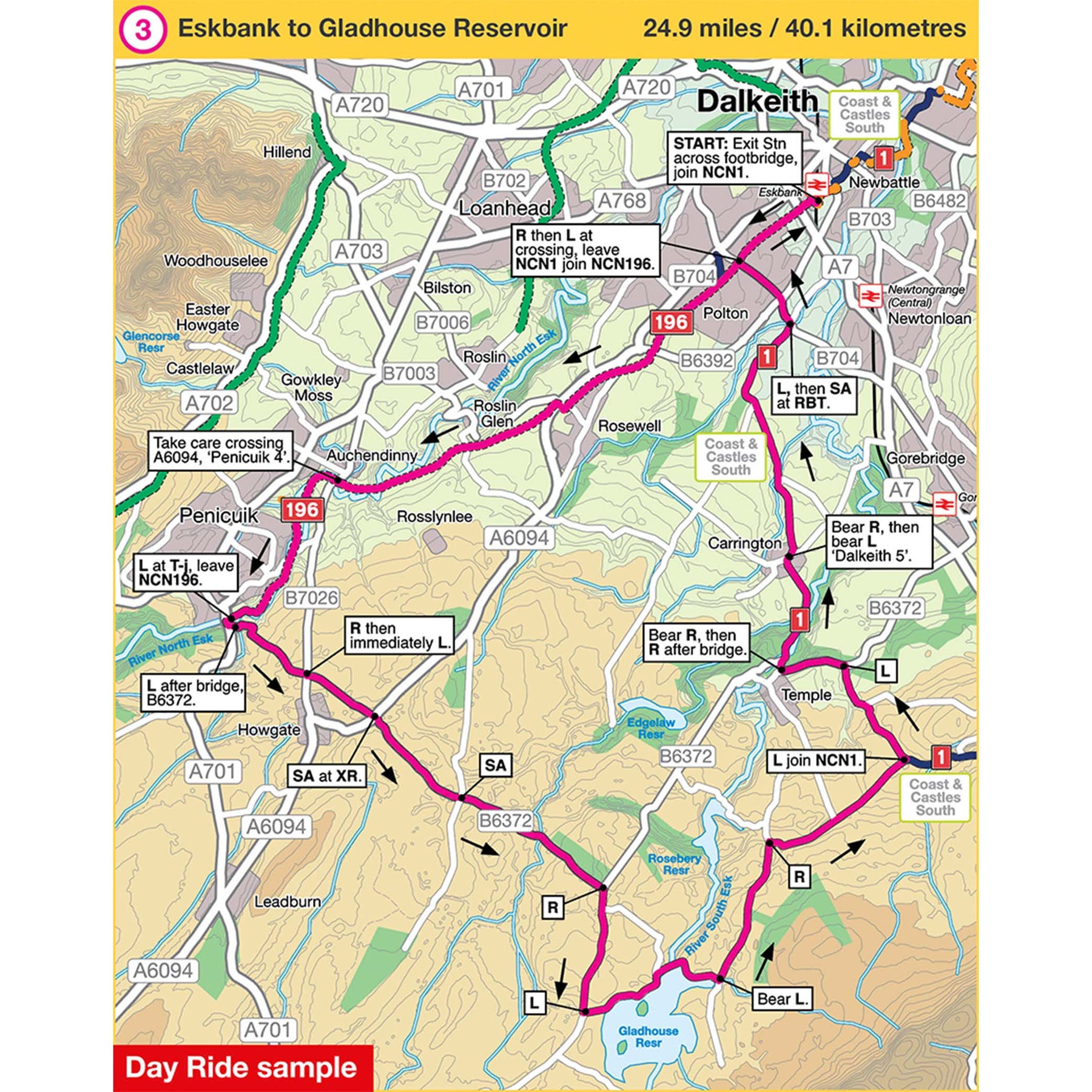 Lanarkshire & the Scottish Borders Cycle Map (38) – Walk Wheel Cycle ...