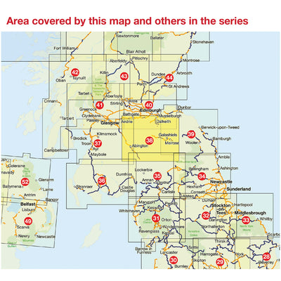 Sustrans regional map coverage of UK