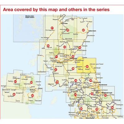 Sustrans regional map coverage of UK