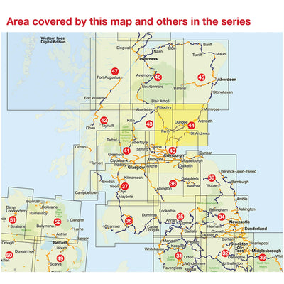 Sustrans regional map coverage of UK