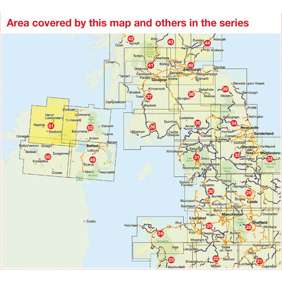 Sustrans regional map coverage of UK