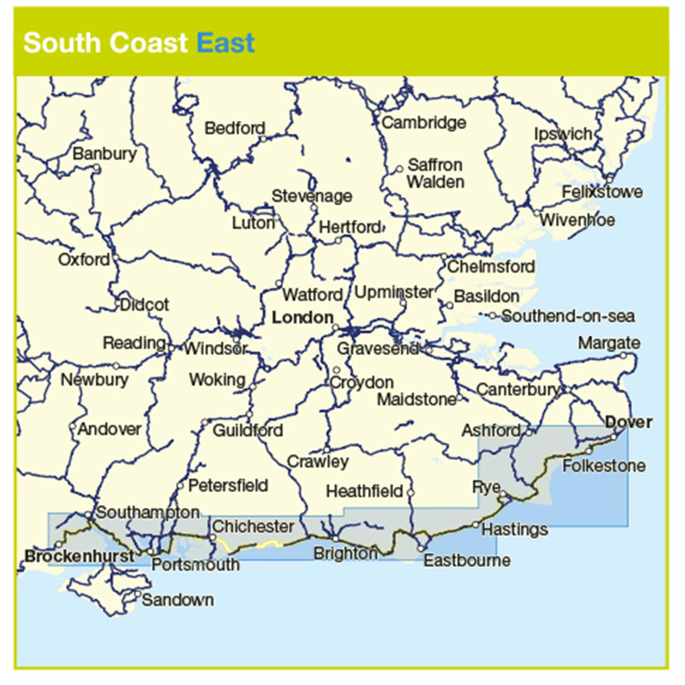 South Coast East route coverage 